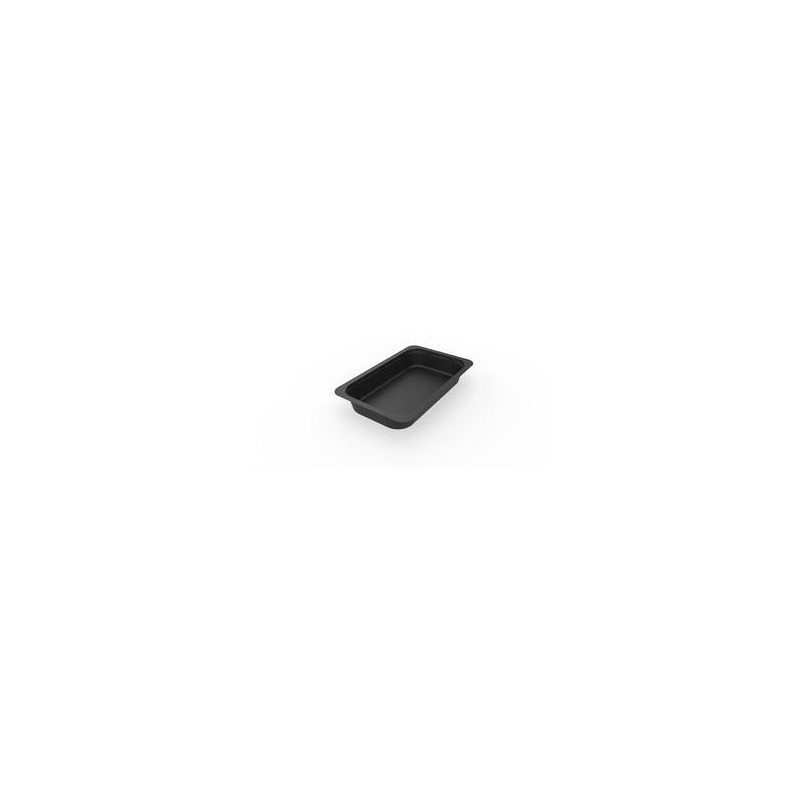 Duniform Svart 1/4GN 1-Fack 263x161x40mm 225st main image